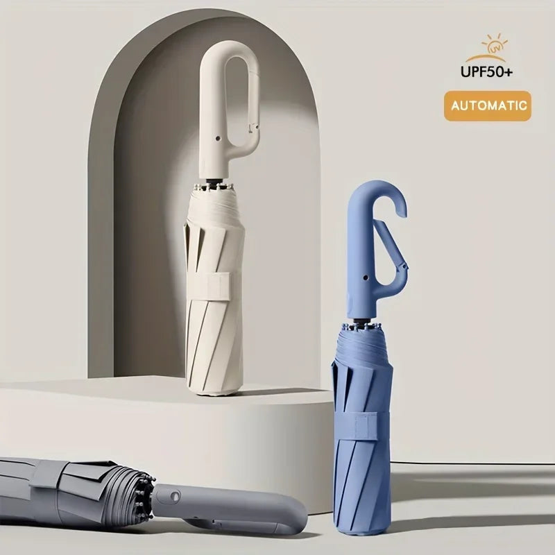 Ultra Sterke Paraplu met Slimme Clip * Windbestendige Paraplu met UV-Bescherming