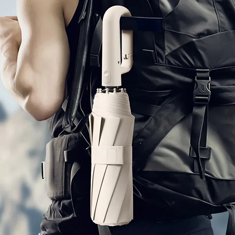 Ultra Sterke Paraplu met Slimme Clip * Windbestendige Paraplu met UV-Bescherming